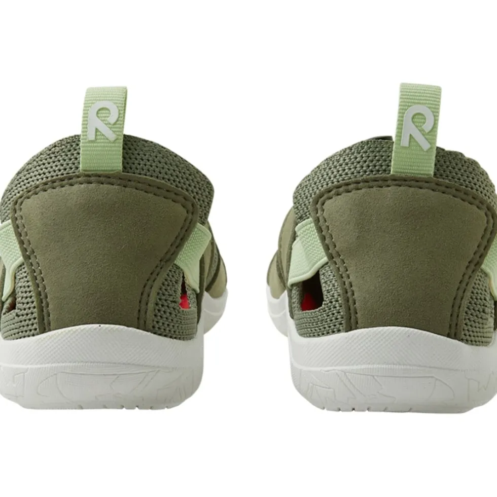 Reima Valoa Barefoot Sandalen Kinder - greyish green 8920