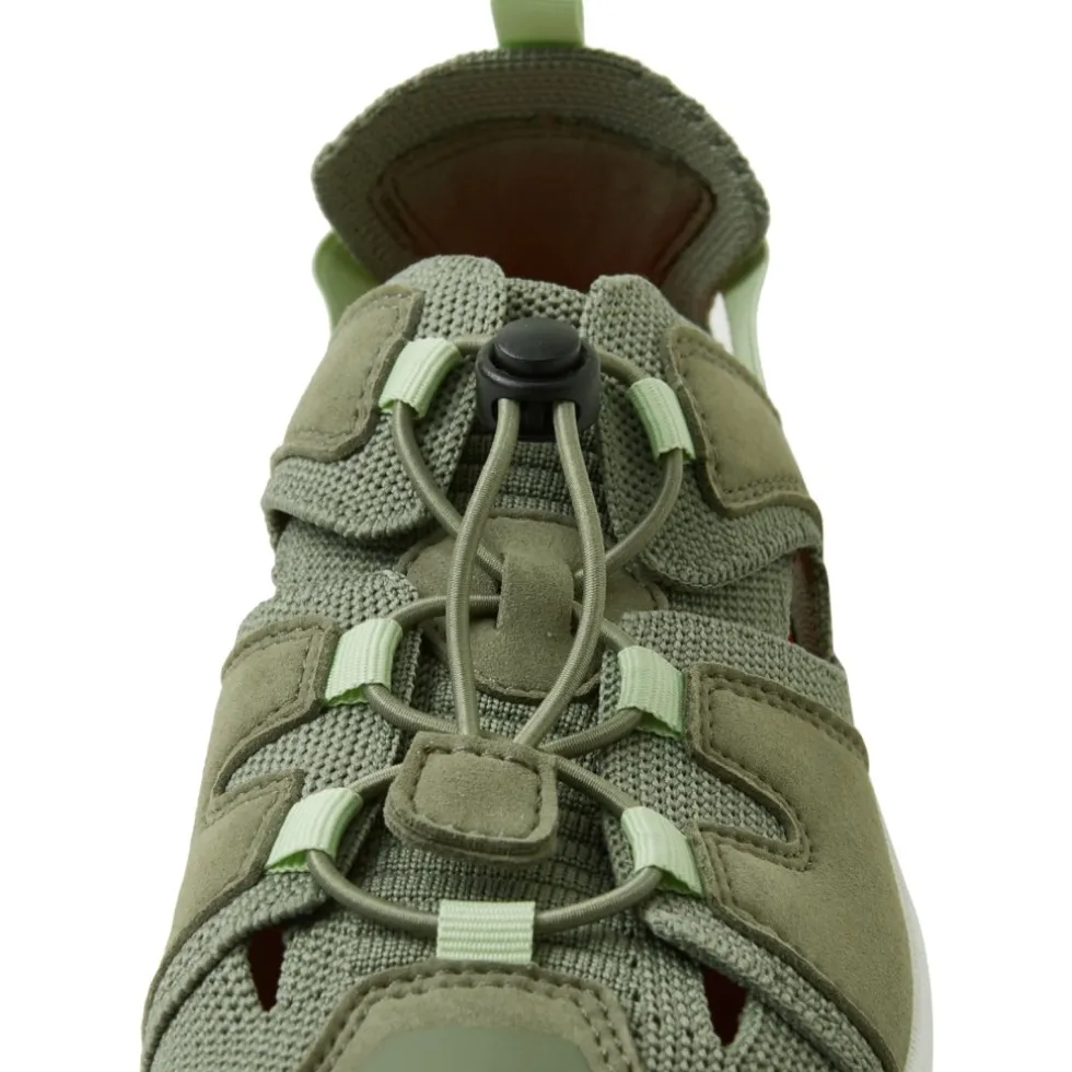 Reima Valoa Barefoot Sandalen Kinder - greyish green 8920