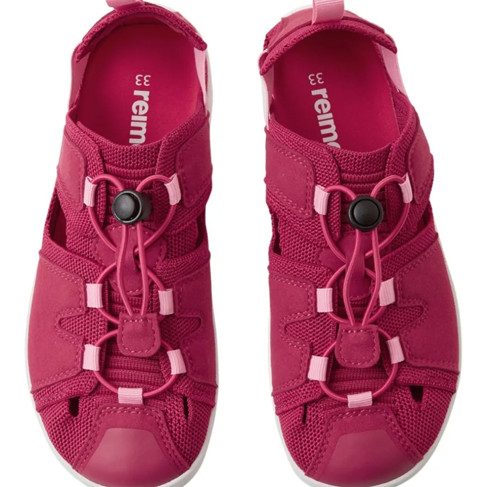 Reima Valoa Barefoot Sandalen Kinder - bright berry 3610