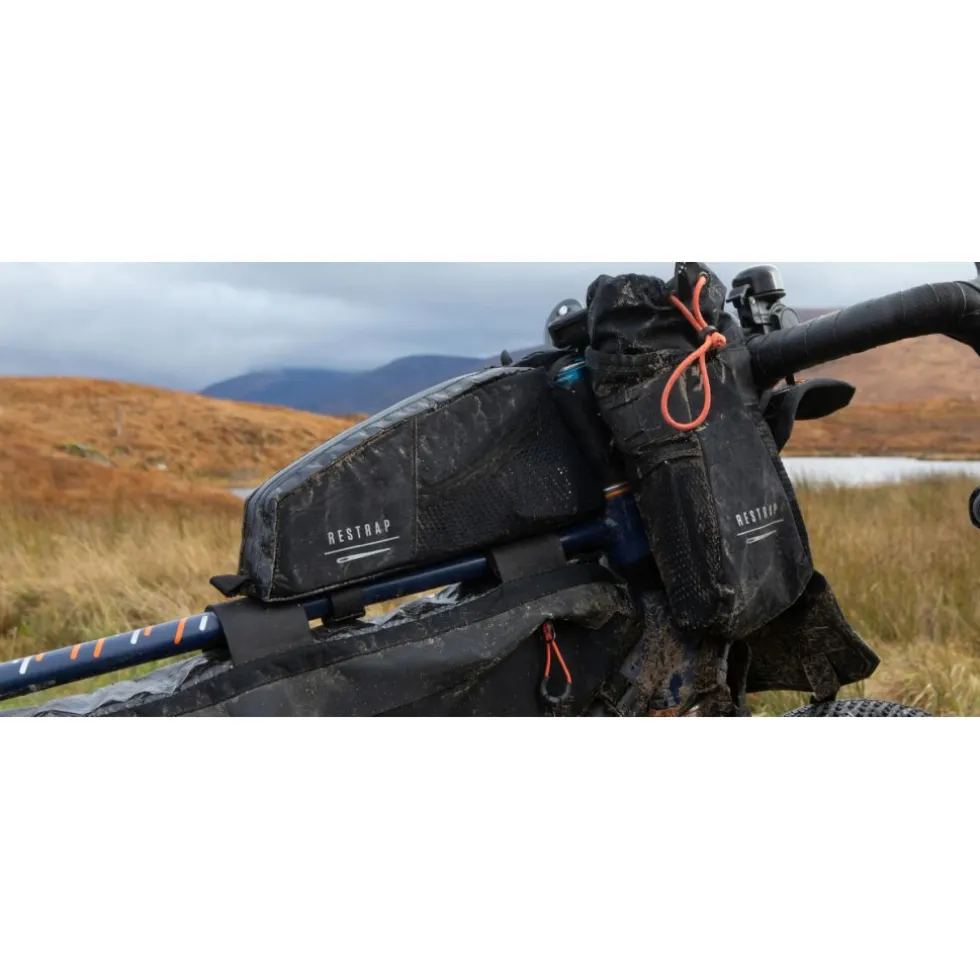 Restrap Adventure Race Bovenbuis Tas - 1.2L - zwart