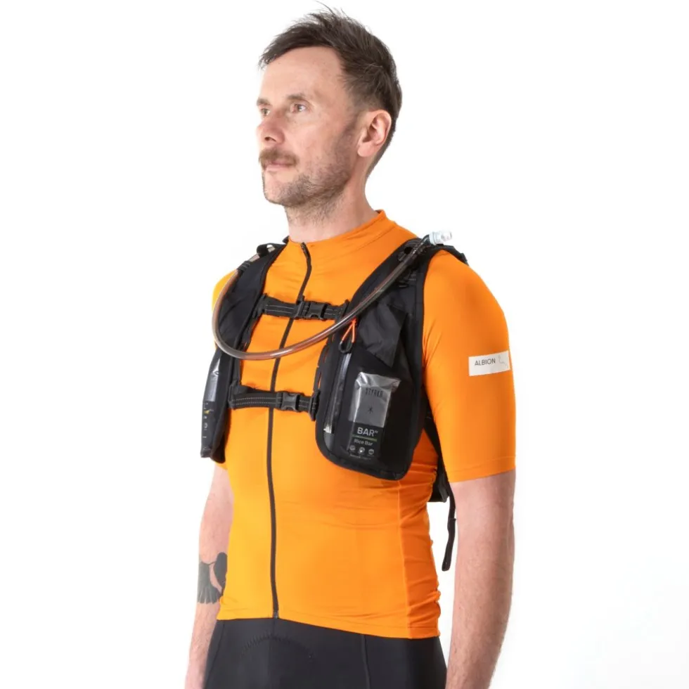Restrap Adventure Race Vest met Drinksysteem - S/M - zwart