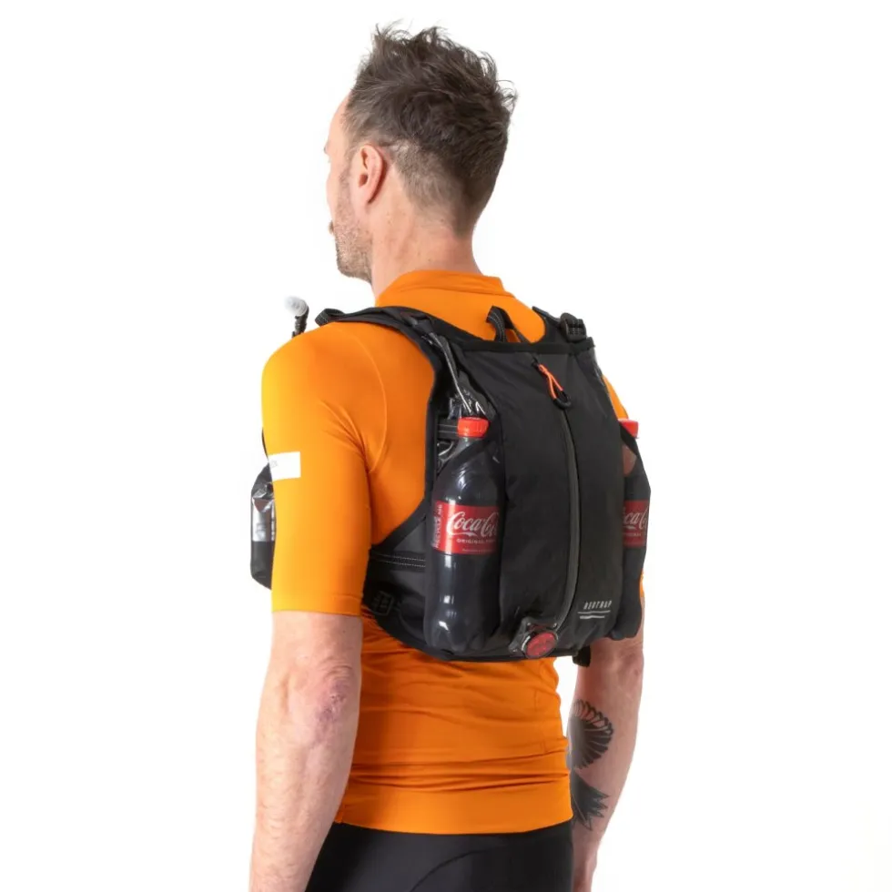 Restrap Adventure Race Vest met Drinksysteem - S/M - zwart