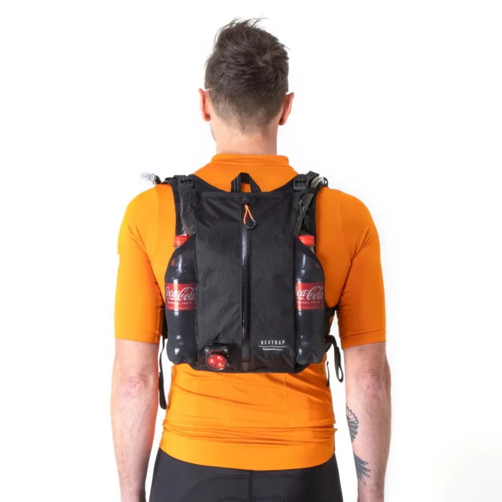 Restrap Adventure Race Vest met Drinksysteem - S/M - zwart