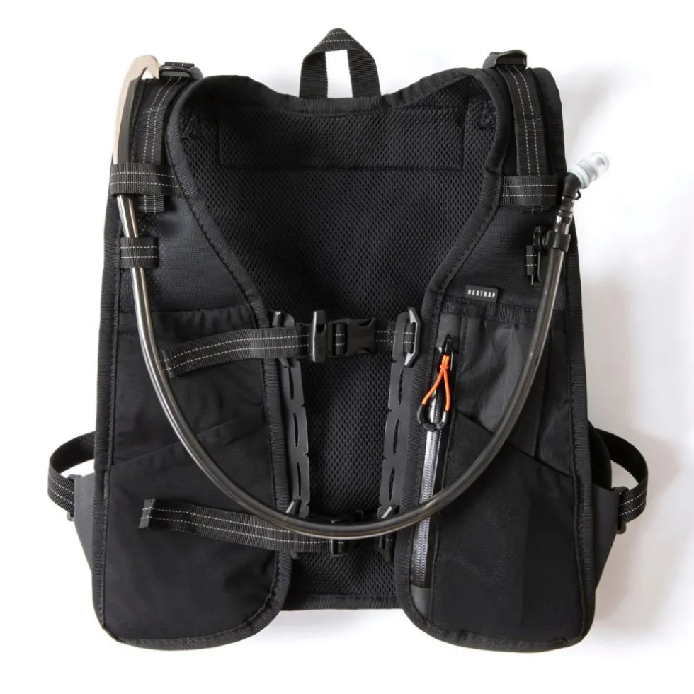 Restrap Adventure Race Vest met Drinksysteem - S/M - zwart