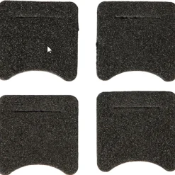 Restrap Afstandshouders van schuim voor stuurtas - 4 stuks - black
