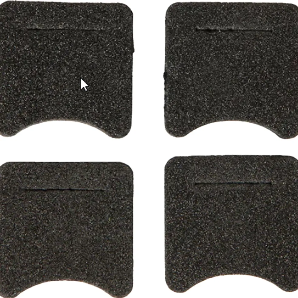 Restrap Afstandshouders van schuim voor stuurtas - 4 stuks - black