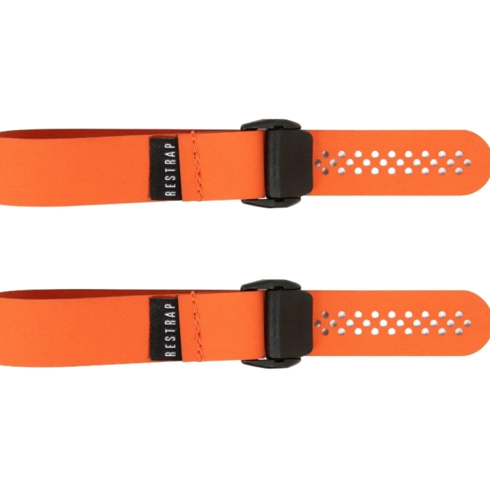Restrap Fast Straps Bevestigingsriem 25cm - Paar - oranje