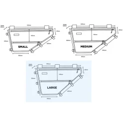 Frametassen < Restrap Full Frame Bag Frametas - L - 9L