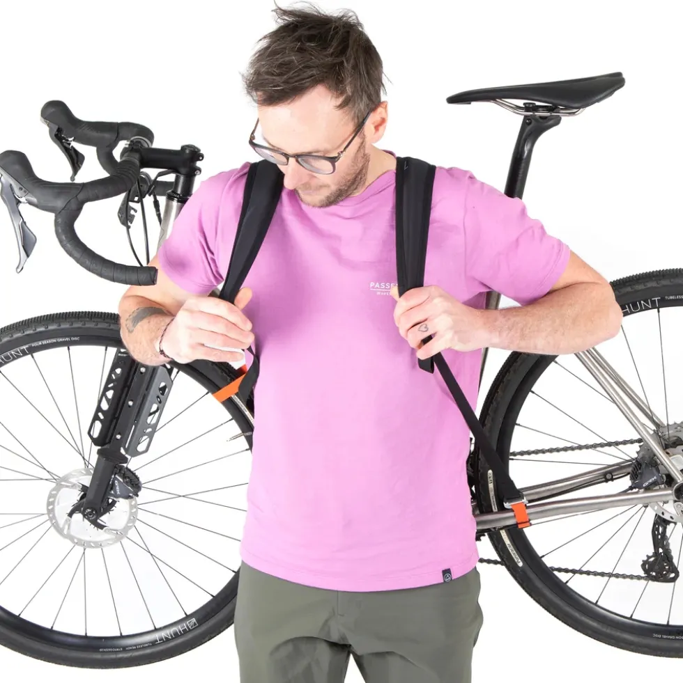 Restrap Hike a Bike Draagharnas - zwart