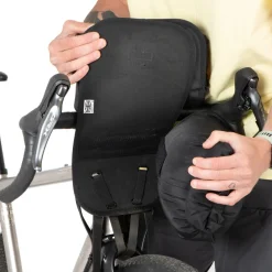 Restrap Houder voor stuurtas met 14L Dry Bag - black