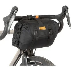 Restrap Houder voor stuurtas met 14L Dry Bag - black