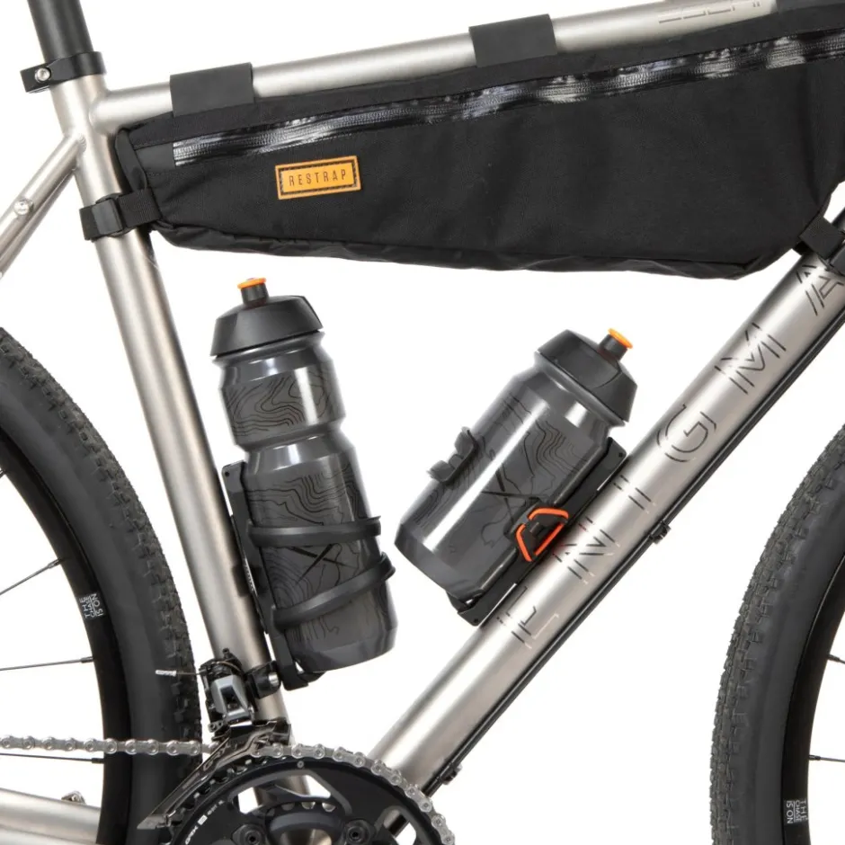 Bidonhouders < Restrap Side Release Fleshouder - zwart
