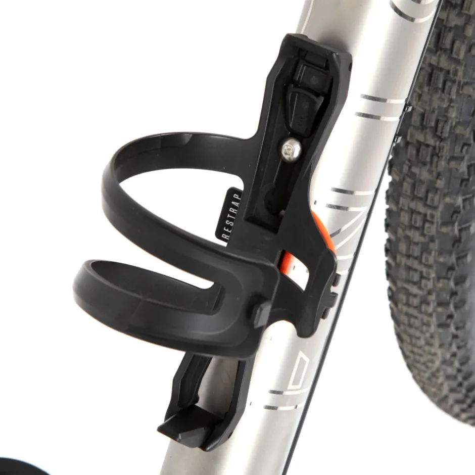 Bidonhouders < Restrap Side Release Fleshouder - zwart
