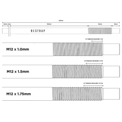 Restrap Switch Bagagedrager - 1,75 mm draadsteek - black