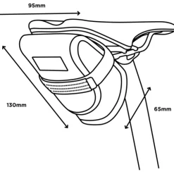 Restrap Tool Pouch Gereedschapstas - 0.6L - zwart