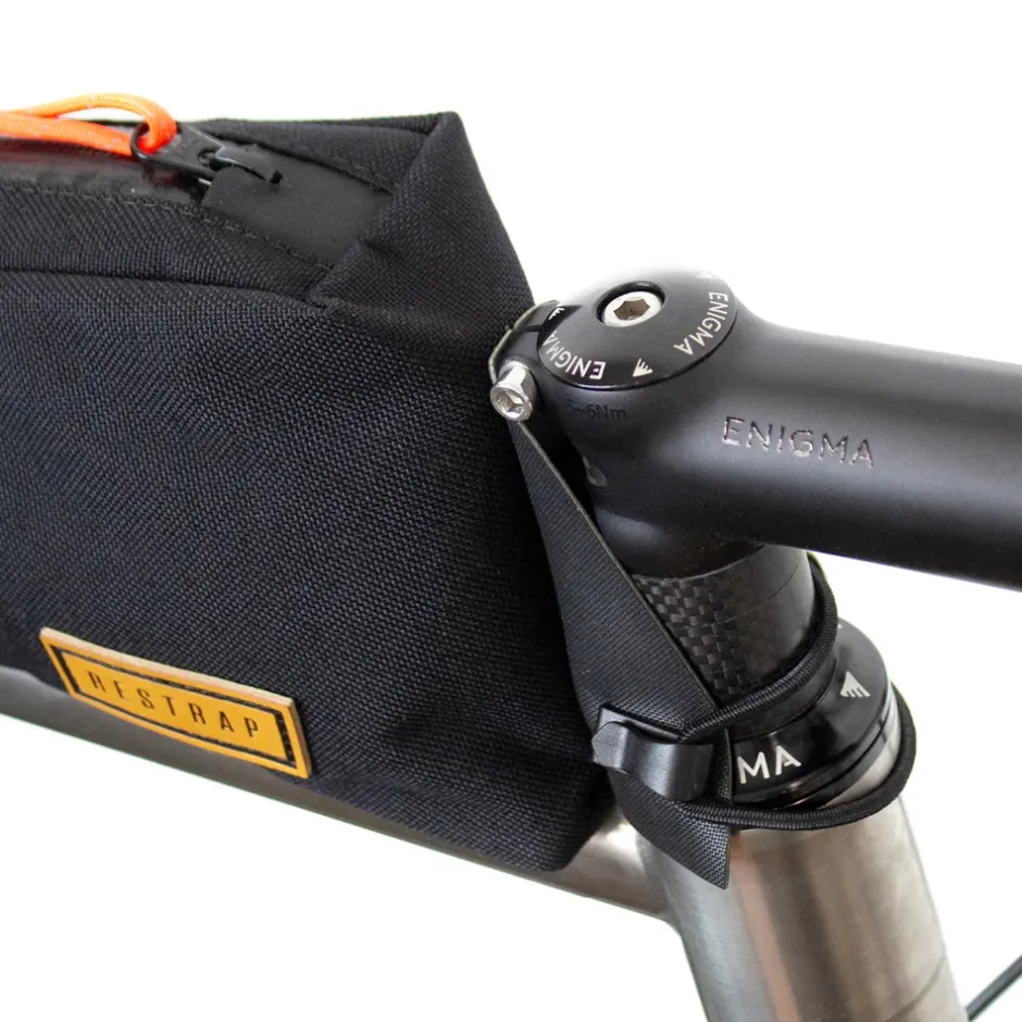 Frametassen|Top Tube Bag < Restrap Top Tube Bovenbuis Tas - 0.8L - zwart