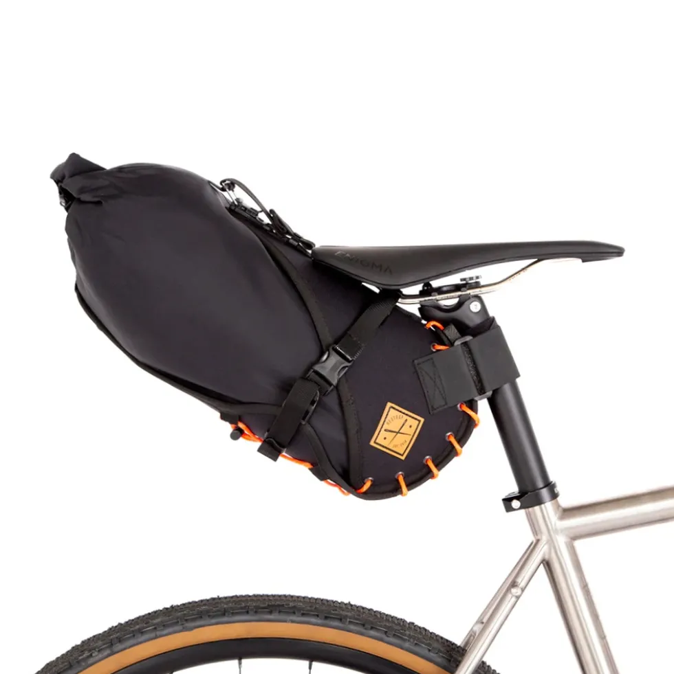 Restrap Zadeltas - 8L - black/orange