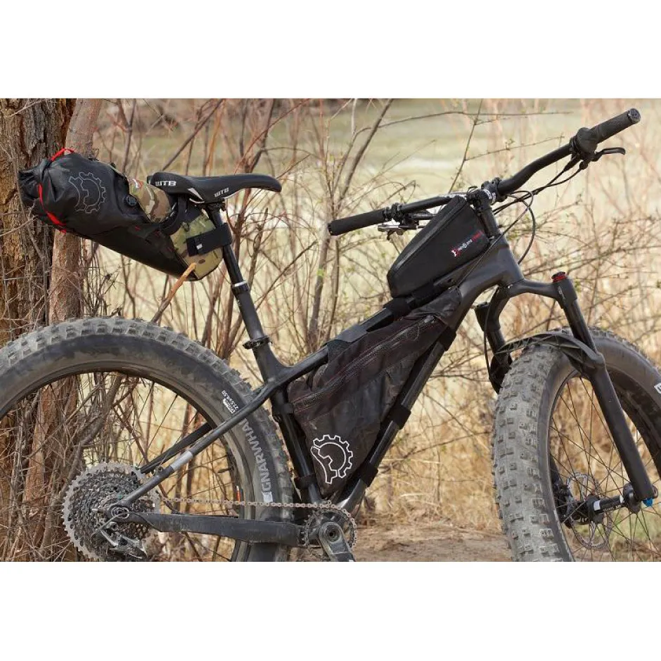 Frametassen|Top Tube Bag < Revelate Designs Gas Tank EcoPac Bovenbuis Tas 1.2L - Zwart