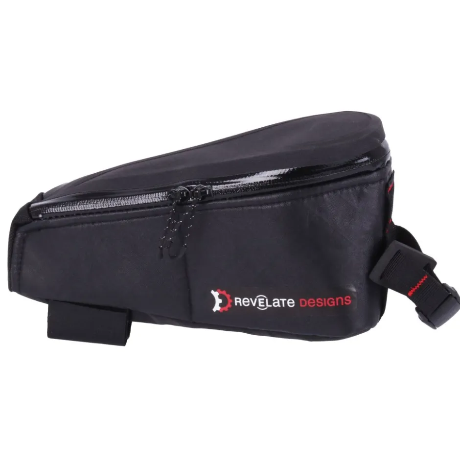 Frametassen|Top Tube Bag < Revelate Designs Gas Tank EcoPac Bovenbuis Tas 1.2L - Zwart