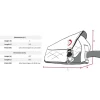 Revelate Designs Mag Tank Bolt-On - Bovenbuis Tas 1.0L - Zwart