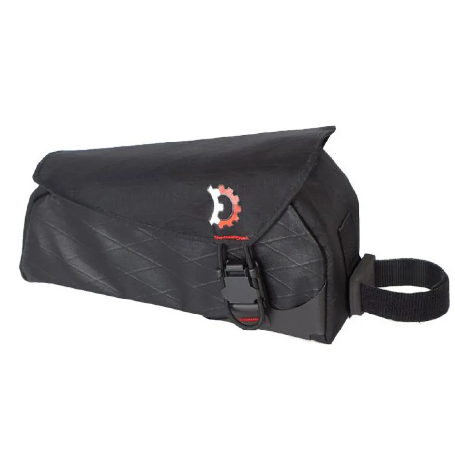 Frametassen|Top Tube Bag < Revelate Designs Mag Tank Bolt On EcoPac Bovenbuis Tas 1L - Zwart