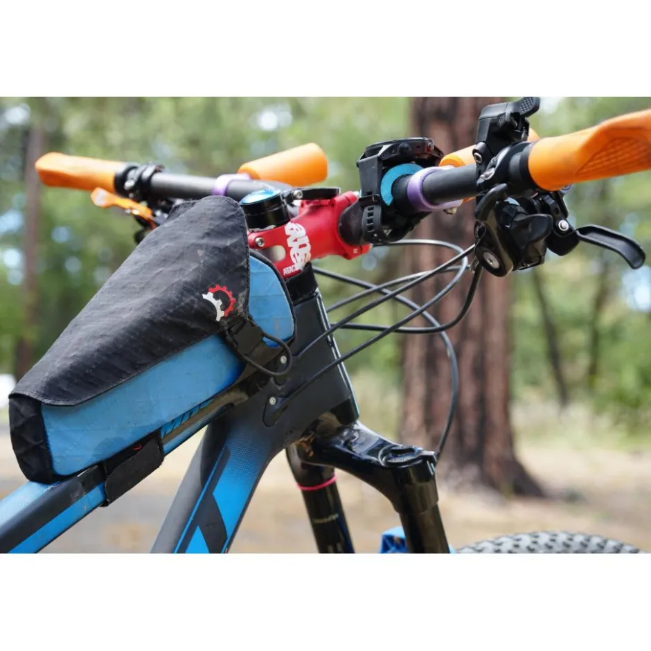 Frametassen|Top Tube Bag < Revelate Designs Mag Tank 2000 EcoPac Bovenbuis Tas 1.4L - blauw