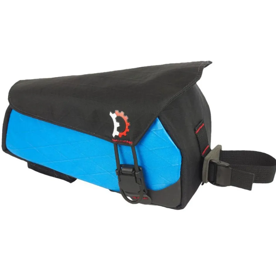 Frametassen|Top Tube Bag < Revelate Designs Mag Tank 2000 EcoPac Bovenbuis Tas 1.4L - blauw