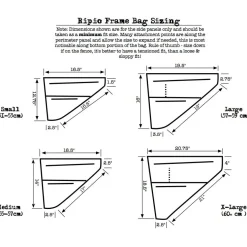 Revelate Designs Ripio EcoPac Frametas - Large - 7.7L