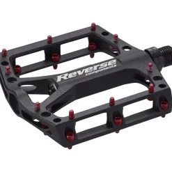 Reverse Components Black ONE MTB Platform Pedalen - black/red