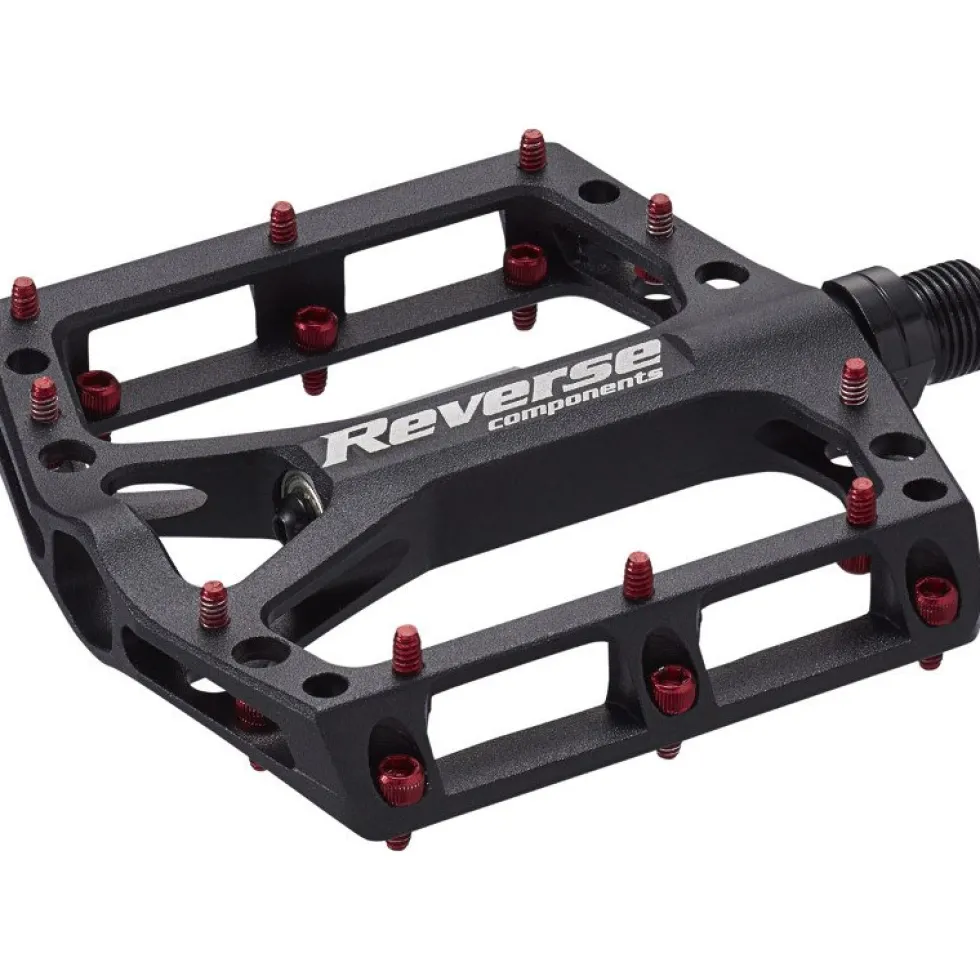 Reverse Components Black ONE MTB Platform Pedalen - black/red