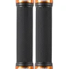 Reverse Components Classic Lock-On Grips | 29mm - black/orange