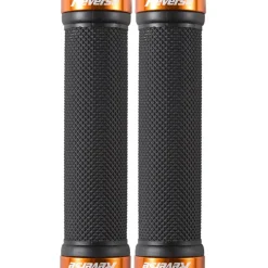 Reverse Components Classic Lock-On Grips | 29mm - black/orange