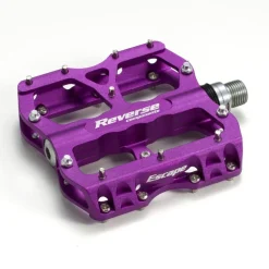 Reverse Components Escape Pedals - purple sandblast