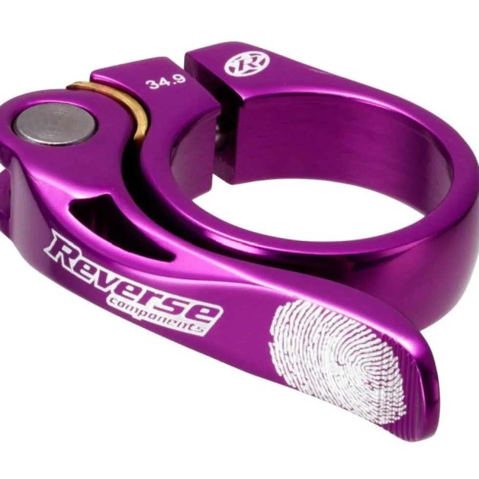 Reverse Components Long Life 34.9mm Seat Clamp - purple