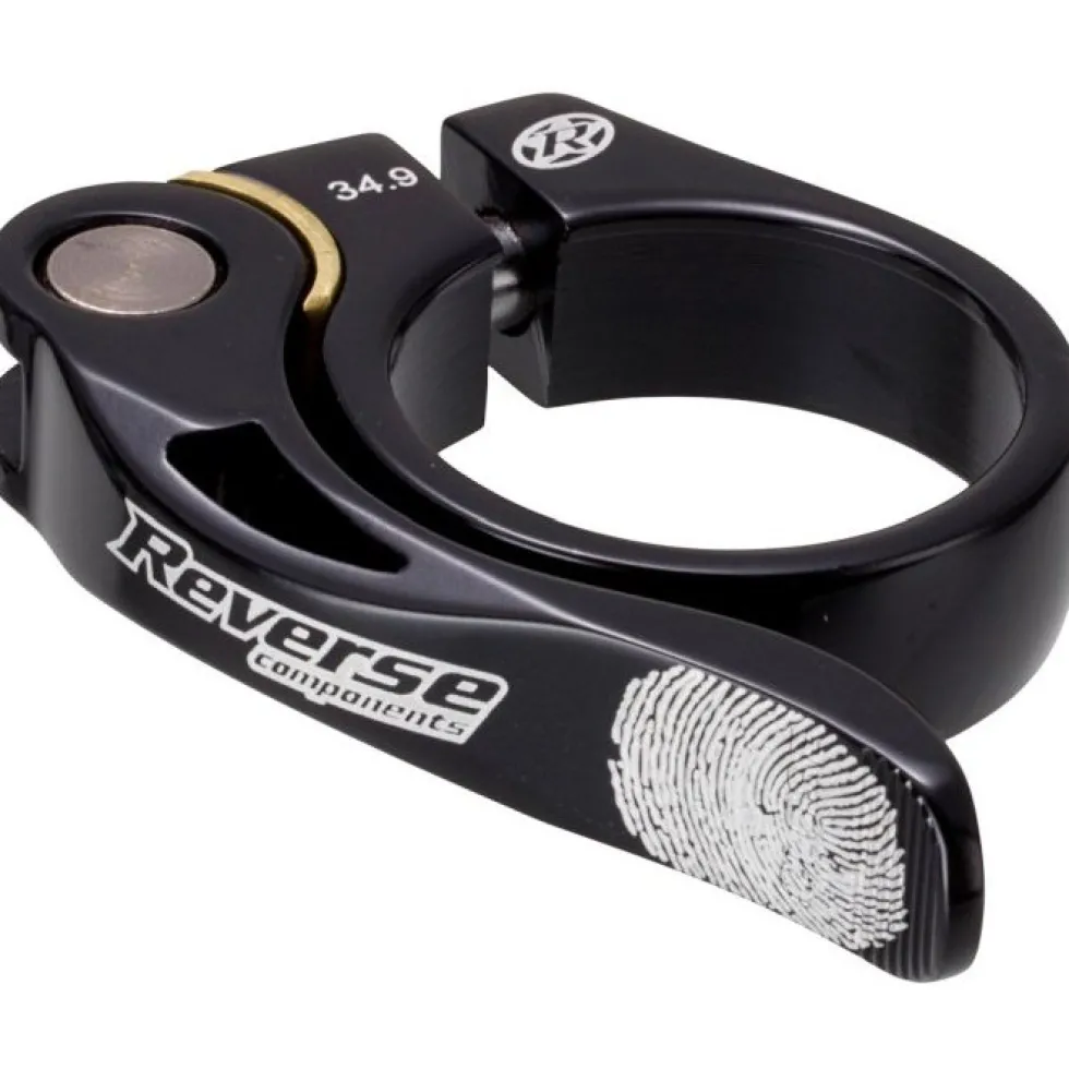 Reverse Components Long Life 34.9mm Seat Clamp - black