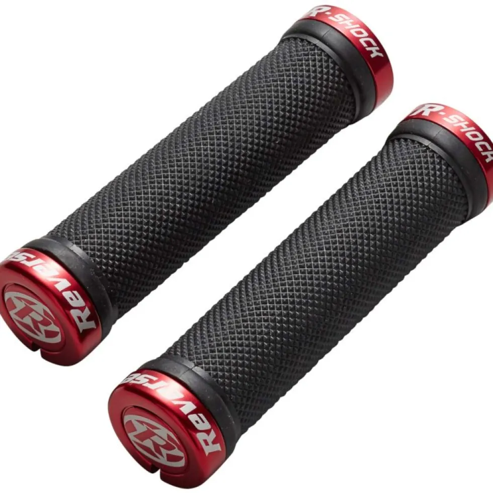 Reverse Components R-Shock Grips - 31mm - black / red