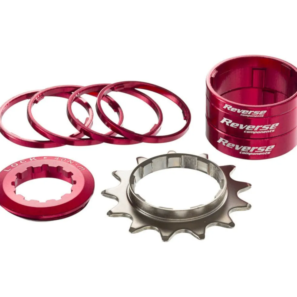 Reverse Components Single Speed Kit - red