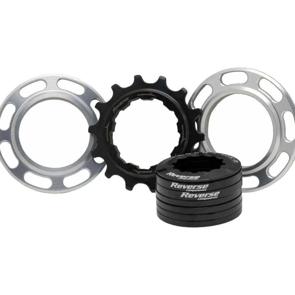 Tandwielen < Reverse Components Single Speed Kit Expert - HG - 13T - zilver