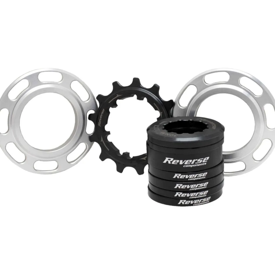 Tandwielen < Reverse Components Single Speed Kit Expert - Micro Spline - 13T - zilver