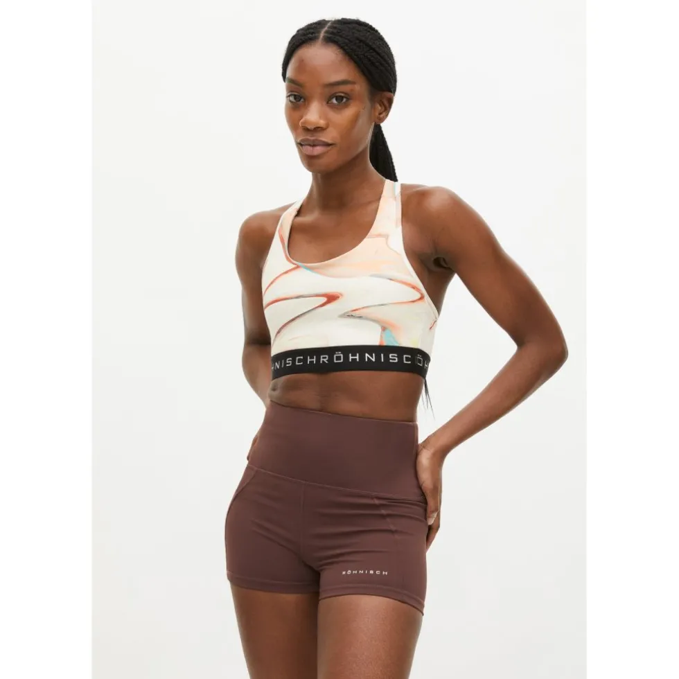 Röhnisch Flattering Curved Hotpants Short Dames - Deep Mahogany