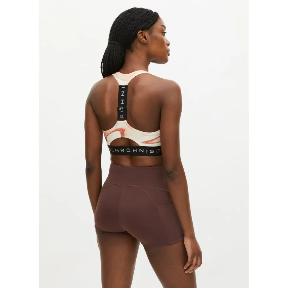 Röhnisch Flattering Curved Hotpants Short Dames - Deep Mahogany