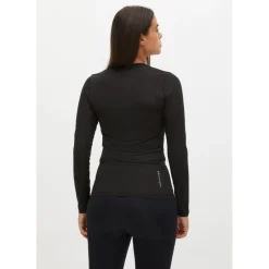 Röhnisch Structure Block Shirt met Lange Mouwen Dames - Zwart