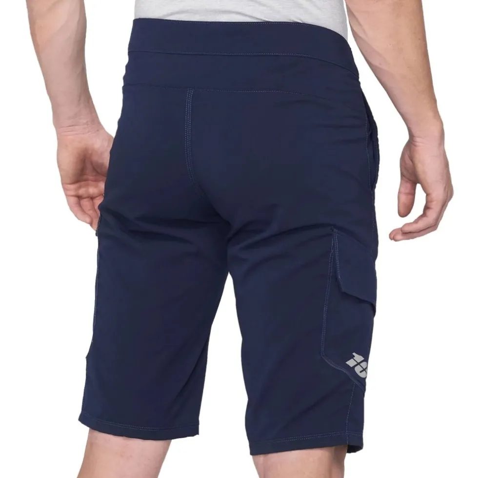 100% Ridecamp Short Heren - navy