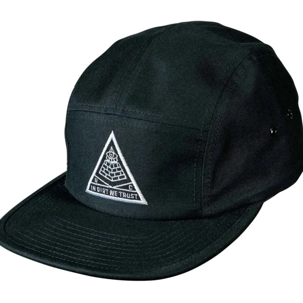 Ride Concepts In Dirt we Trust 5-panel Pet - zwart