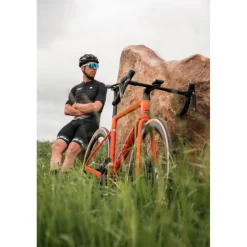 Ridley FALCN RS - Ultegra Di2 - Carbon Racefiets - 2024 - black / red / orange