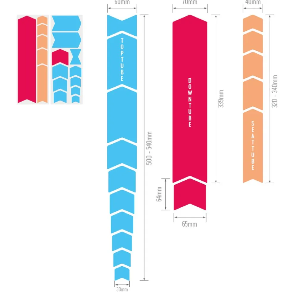 rie:sel design frame:guard Beschermfolie voor het Frame - Chief