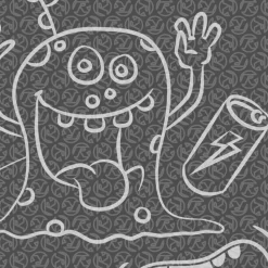 rie:sel design kids:tape Youngstar Beschermfolie voor het Frame - doodle white