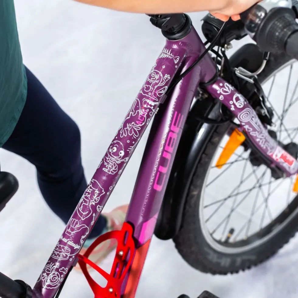 rie:sel design kids:tape Youngstar Beschermfolie voor het Frame - doodle white