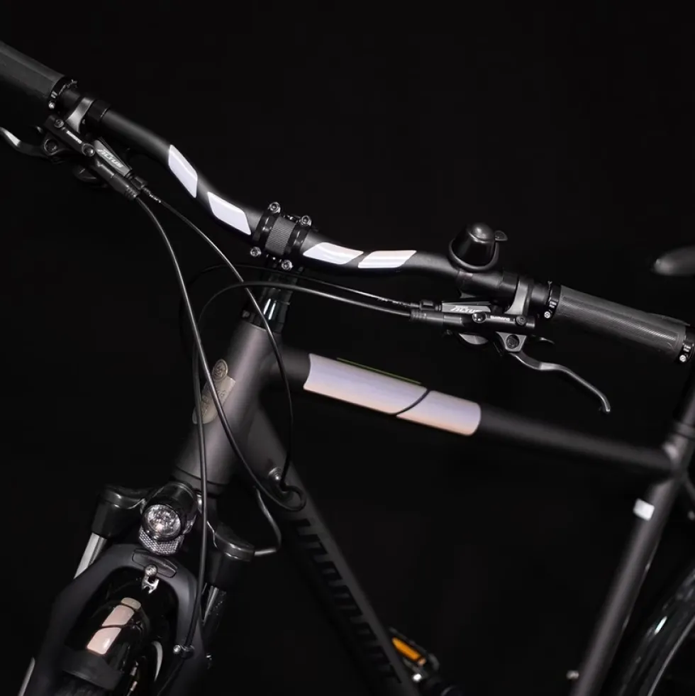 rie:sel design re:flex Reflecterende Sticker - city silver