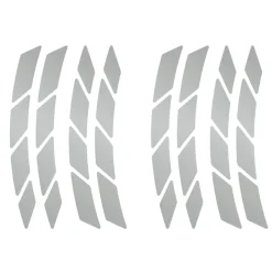 Verlichting|Reflectoren < rie:sel design re:flex - Reflecterende Velgstickerset - silver